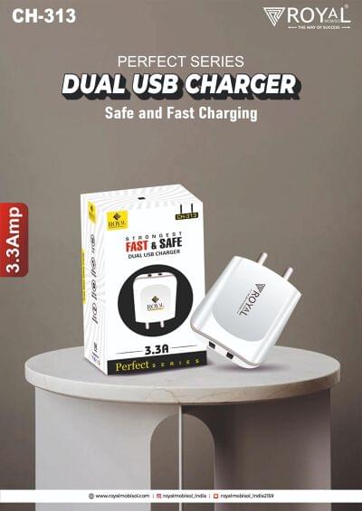 Dual USB fast charger wholesale